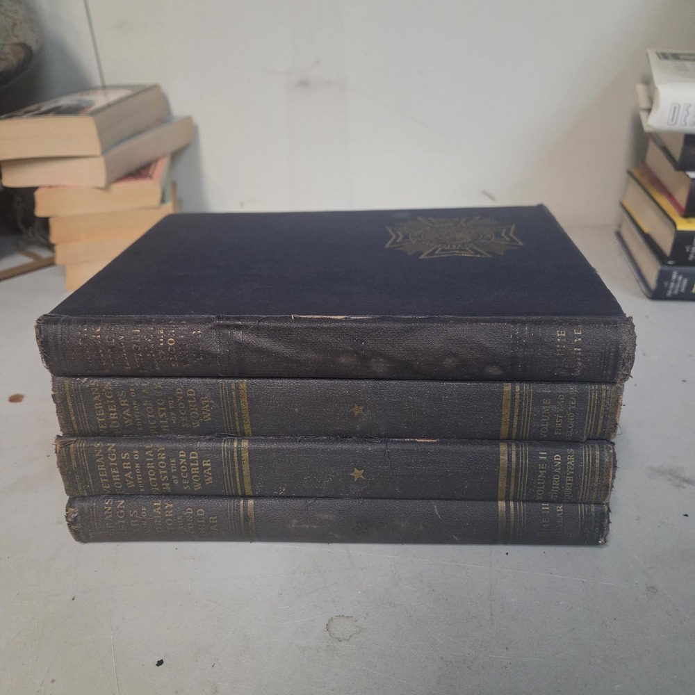Veterans of Foreign Wars Pictorial History of World War II Volumes 1 2 3 & 6